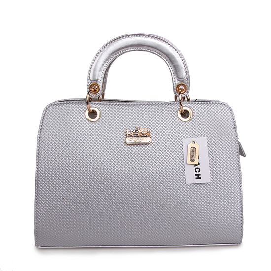 Coach Fashion Signature Medium Silver Satchels BSH | Women